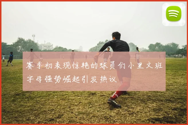 赛季初表现惊艳的球员们小里文班字母强势崛起引发热议
